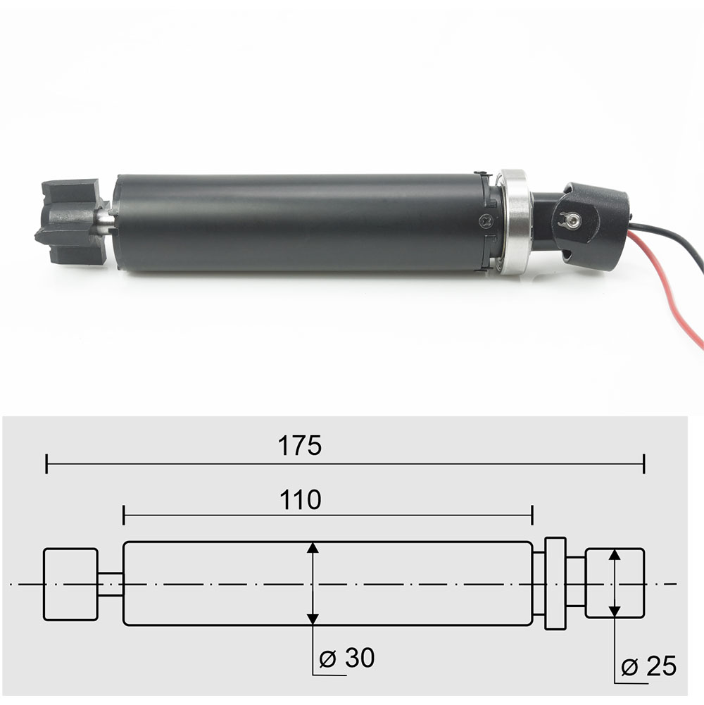 картинка Мікро двигун ролика-щітки (150717) від Інтернет-магазину THOMAS
