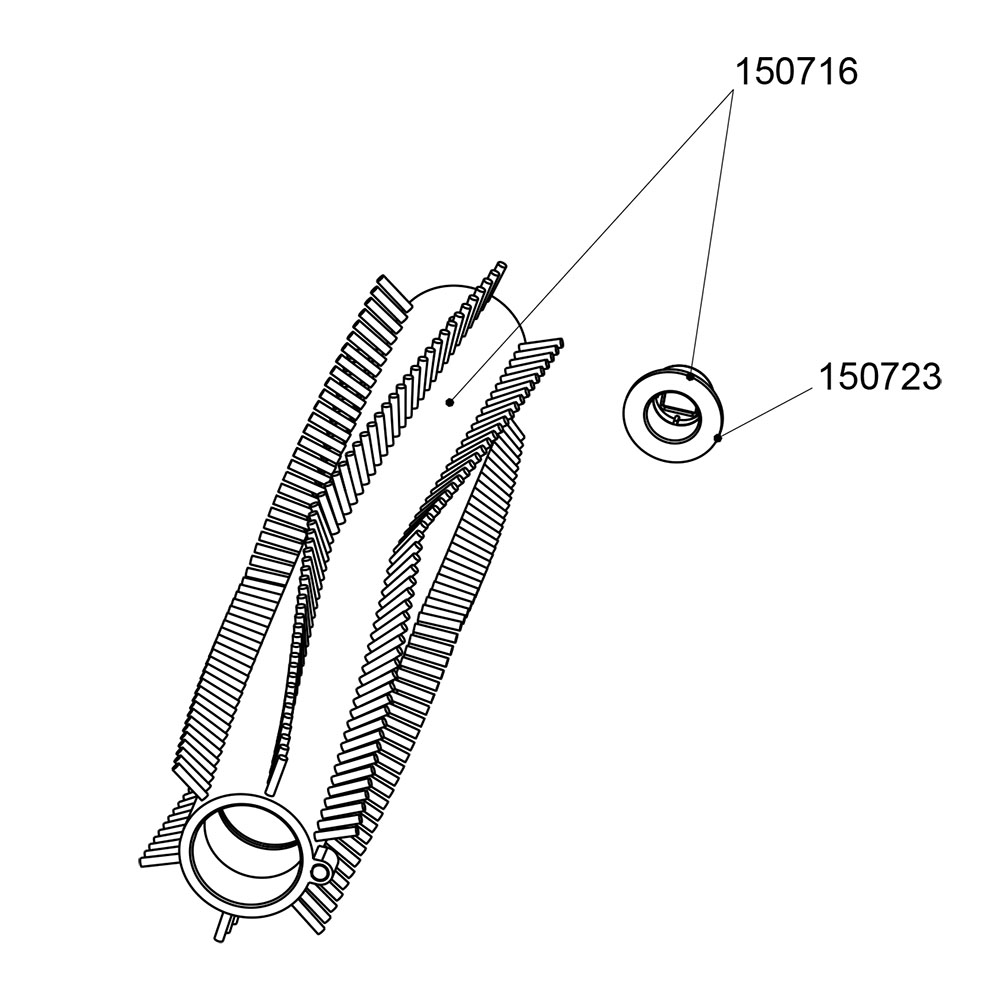 картинка Крышка для ролика-щетки BIONIC WASHSTICK (150723) от Интернет-магазин THOMAS
